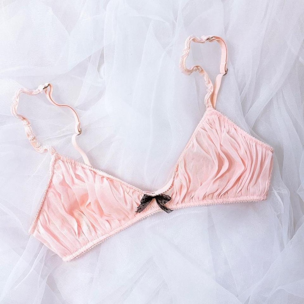 vintage victoria’s secret pink bralette - Picture 1 of 4